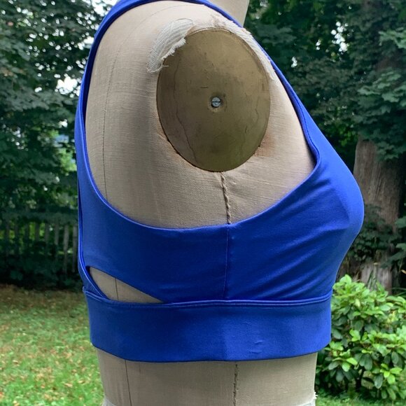 New Listing: Fabletics High-Impact Blue Sports Bra - Picture 2 of 8